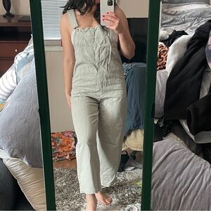 Sage Zara overalls